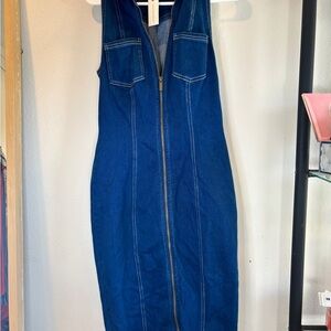 Pilcro Indigo Denim dress